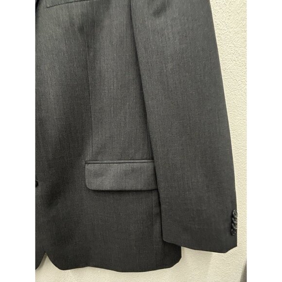 Michael Kors Men’s 2-Piece Wool Suit 44R Blazer Jacket Pants 37x30 Gray Formal - Picture 7 of 16